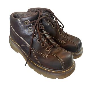Dr. Martens RARE Vintage Women’s Size 8 Brown Daisy Ankle Boots 12281
